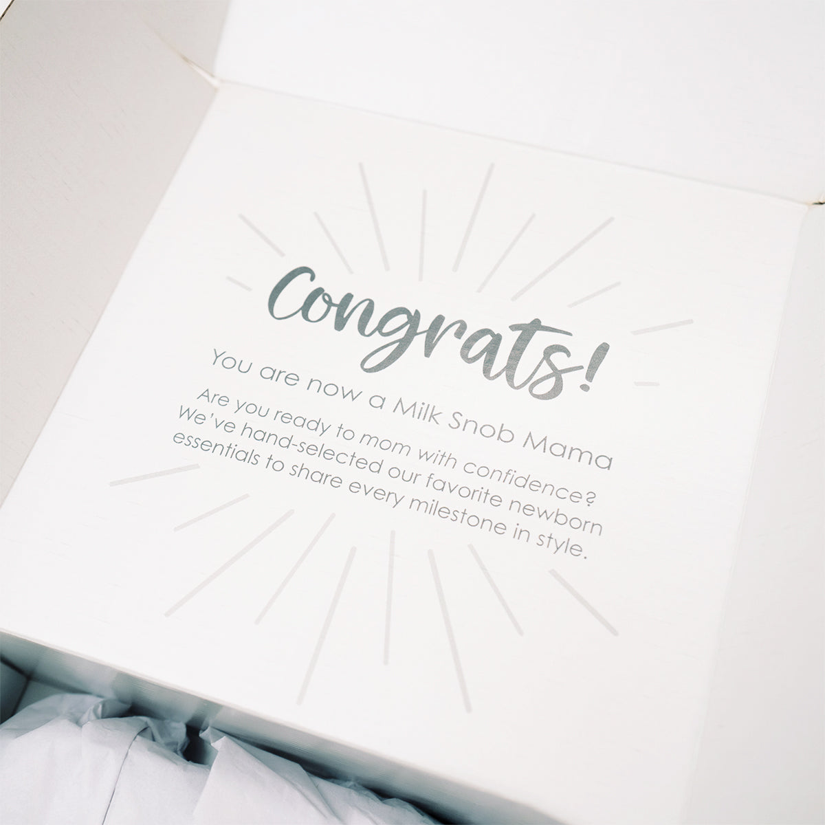 ROCKY MOUNTAINS WELCOME BABY GIFT BOX
