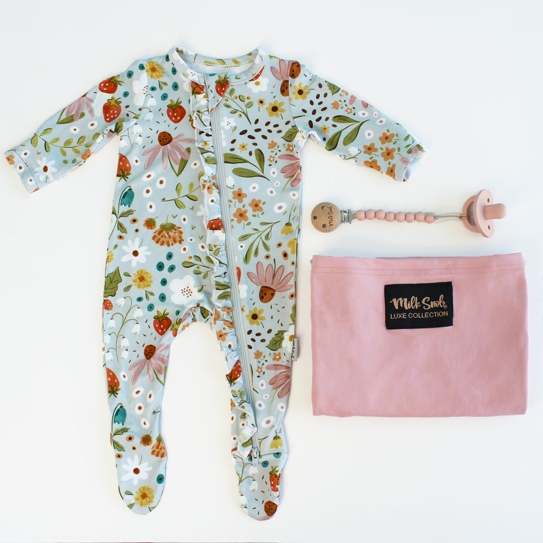 STRAWBERRY FIELDS WELCOME BABY GIFT BOX