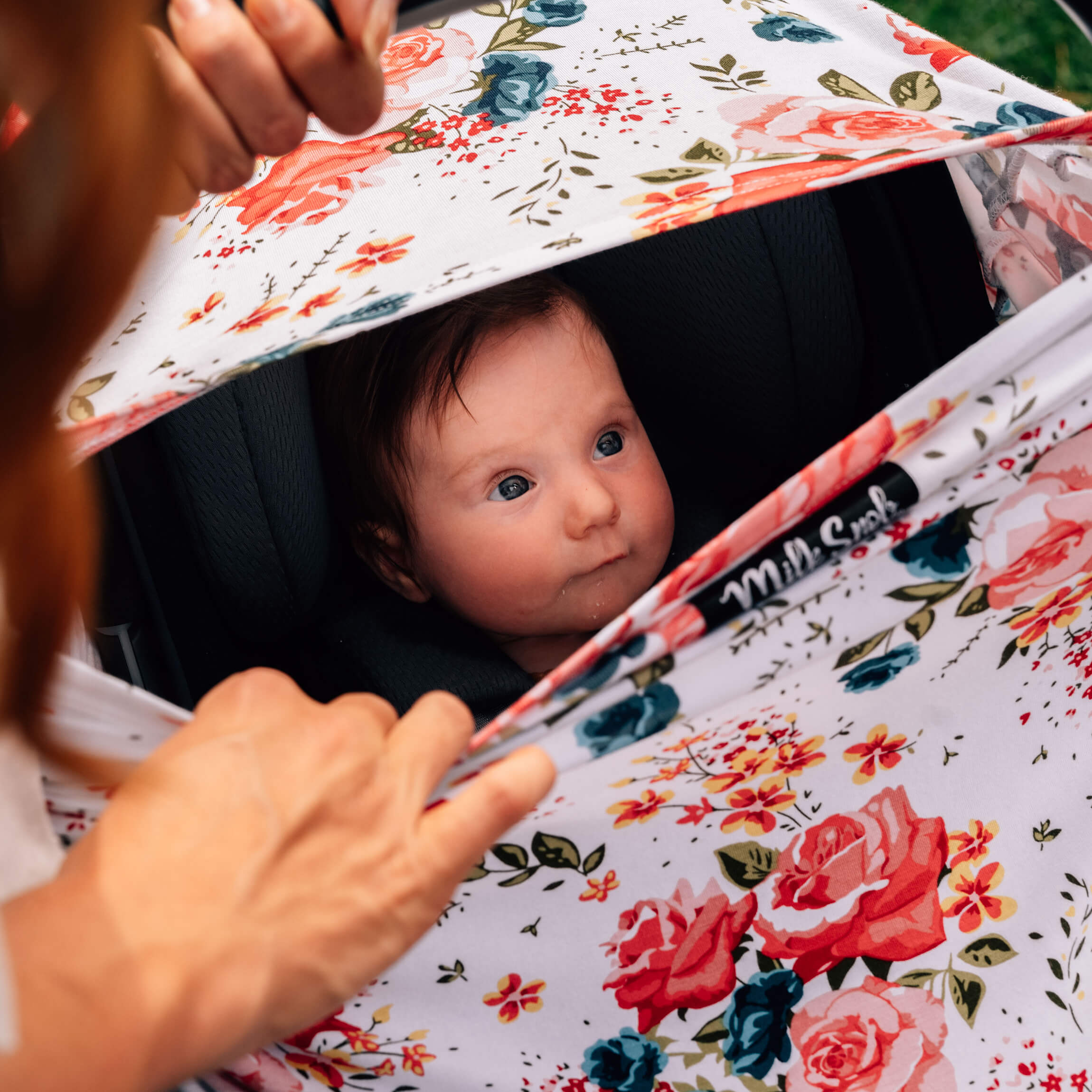 canopy car seat cover