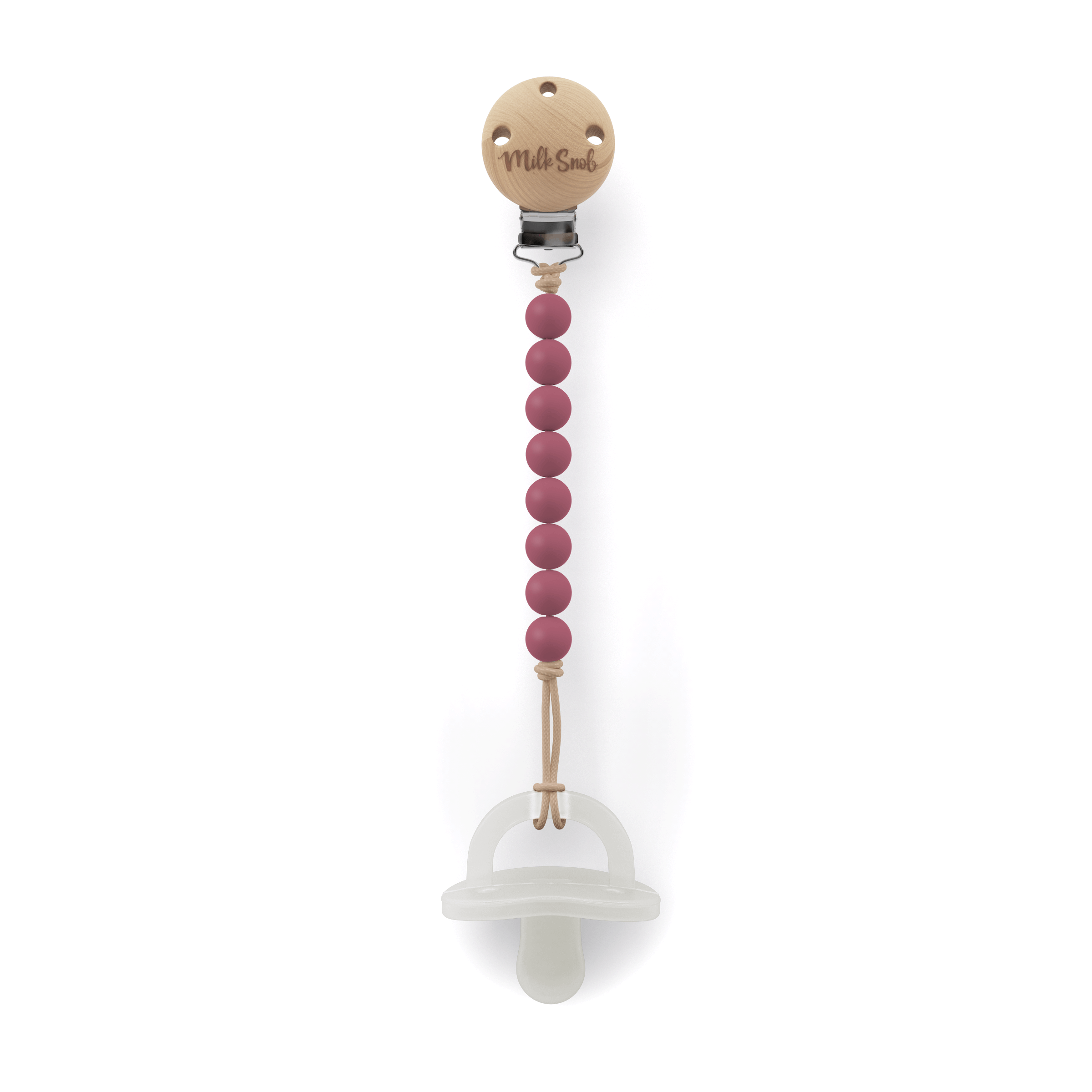 pacifier with clips