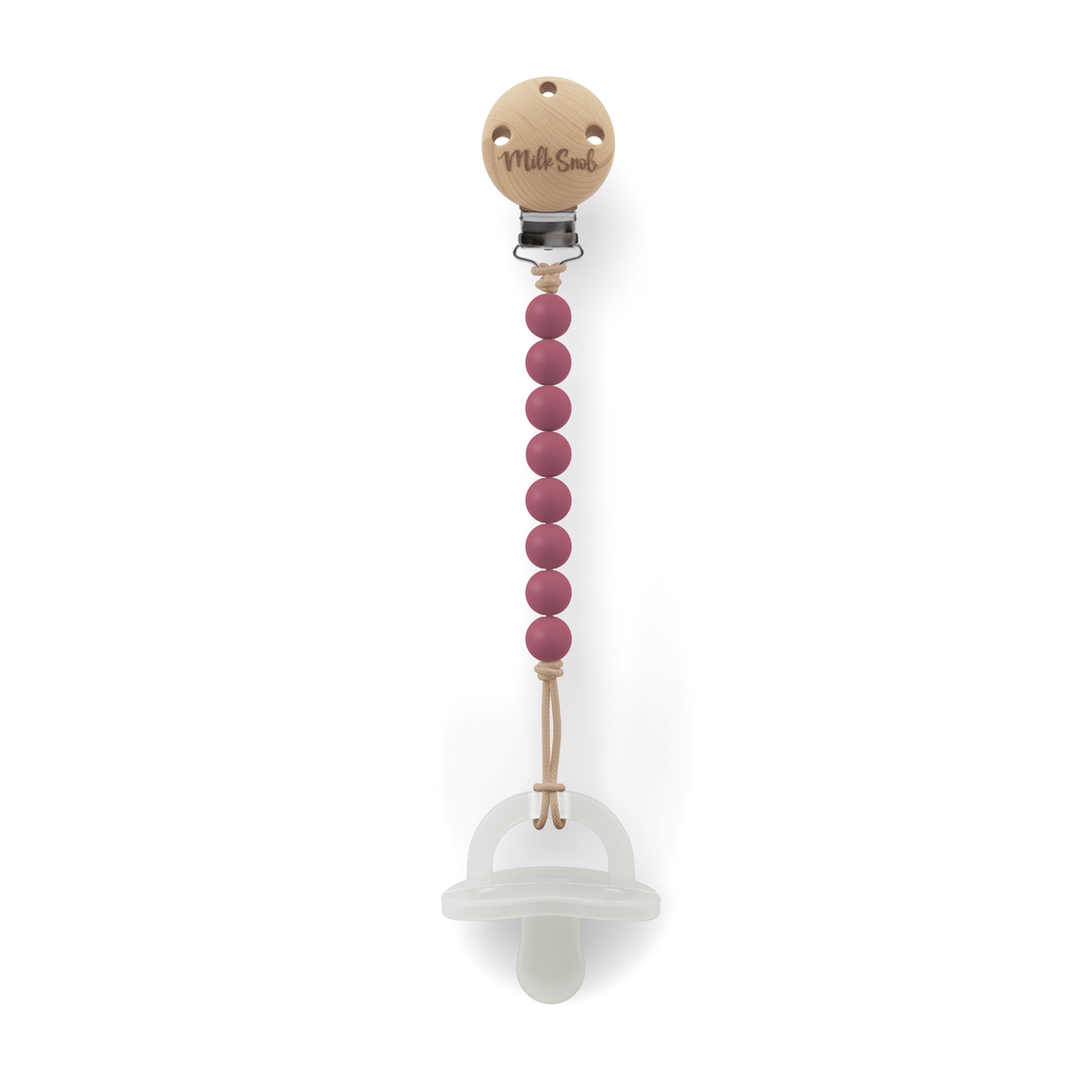 pacifier with clips