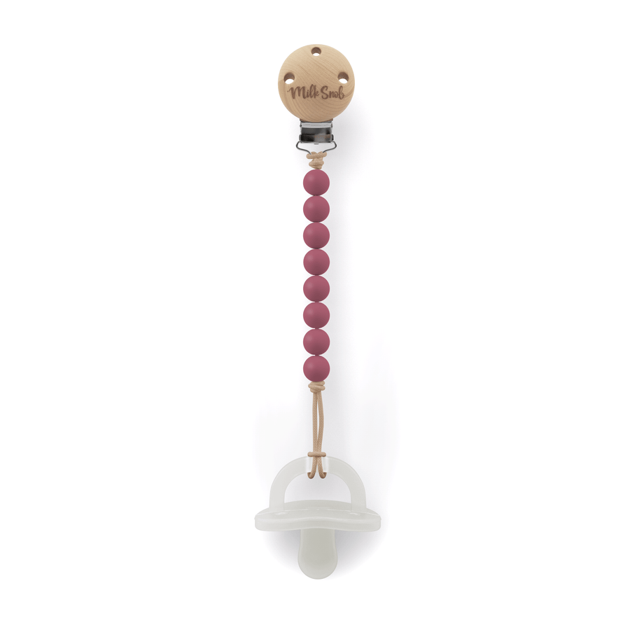 pacifier with clips