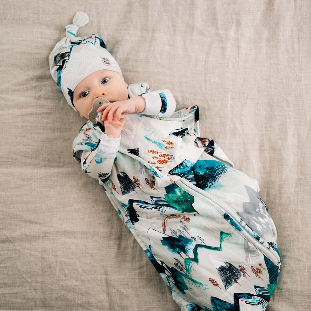 Newborn knitted hats