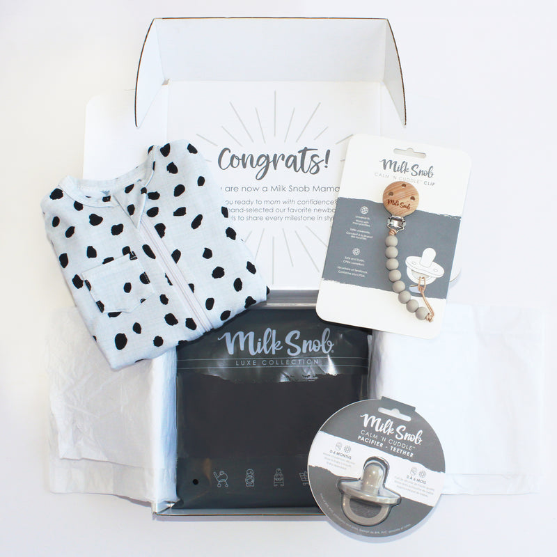 Welcome Baby Gift Box- Posh – Milk Snob - Main Image