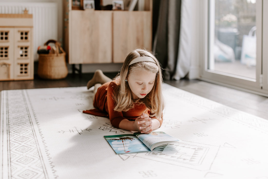 The Dakota Ivory Shwally Playmat by Shwally - For Home and Play