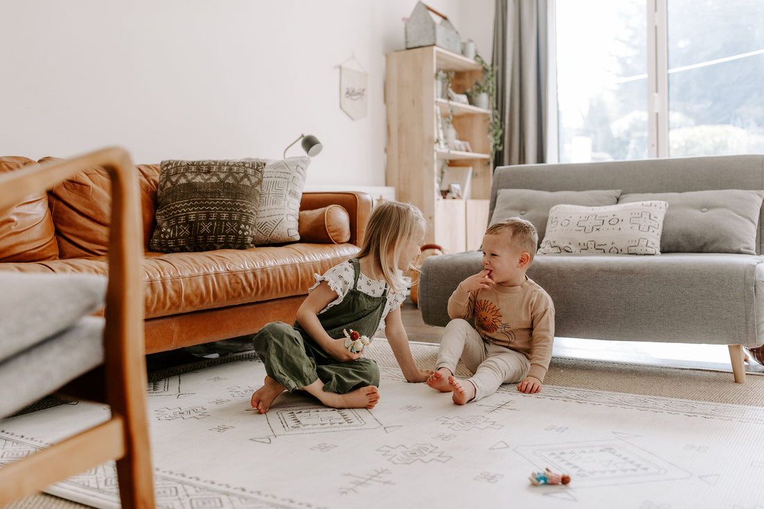 The Dakota Ivory Shwally Playmat by Shwally - For Home and Play