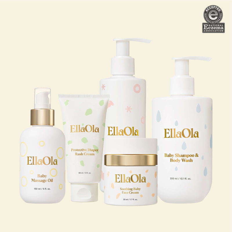 The Baby’s All-Around Premium Blue Gift Set by EllaOla