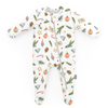 WINTER BERRY FOOTED JAMMIES