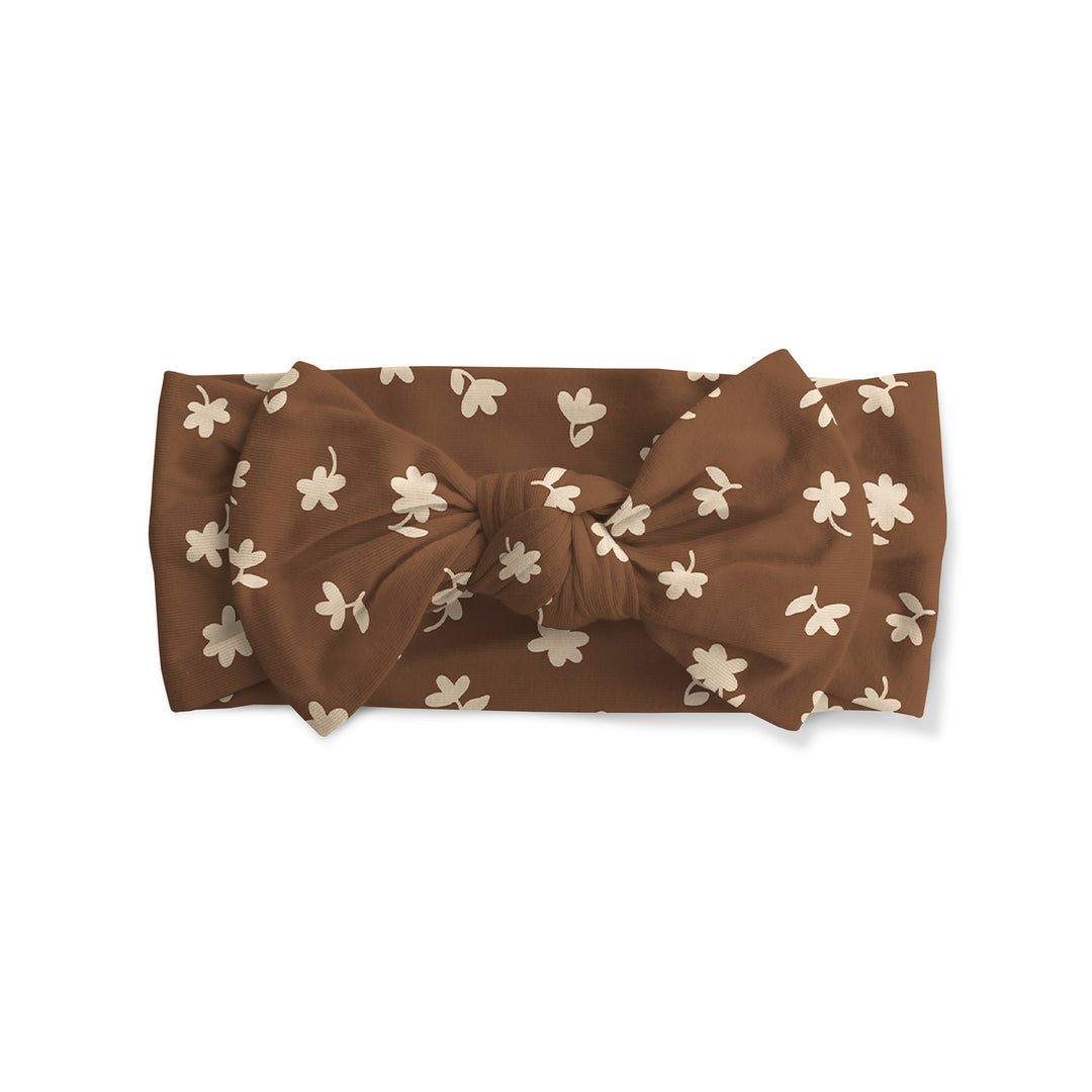 BROWN SUGAR BLOOM BOW