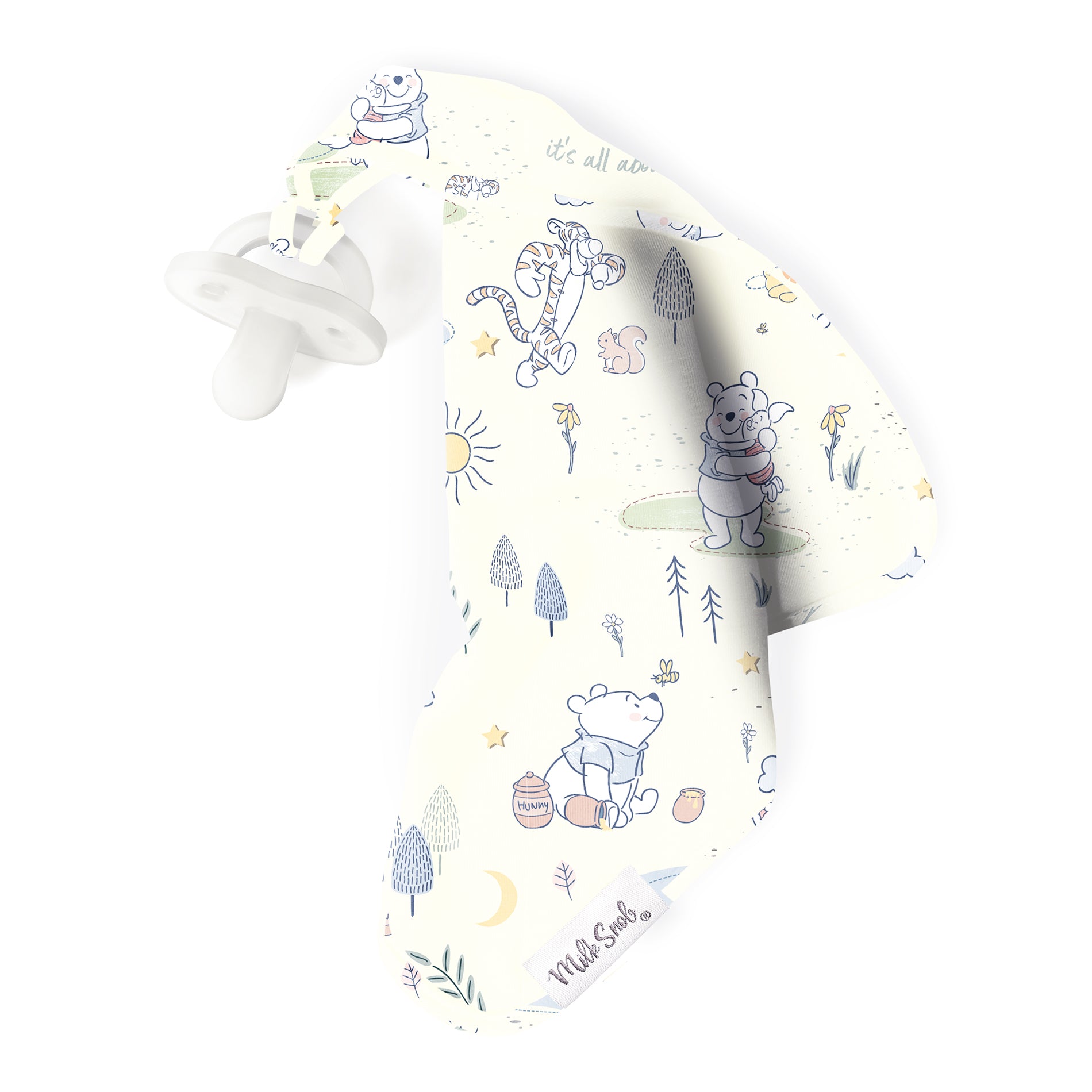 DISNEY WINNIE THE POOH MORNING TIME LOVEY