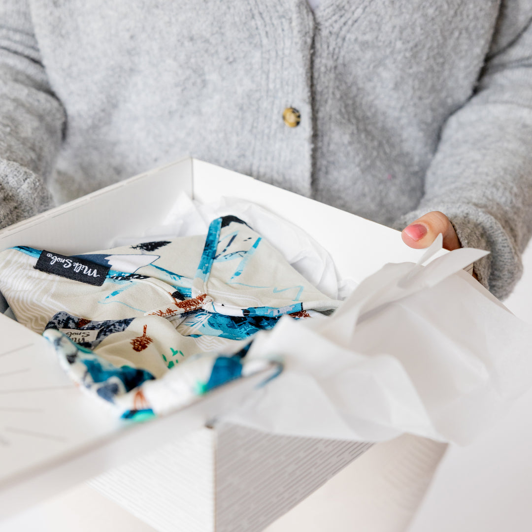 SKY SWADDLE WELCOME BABY GIFT BOX
