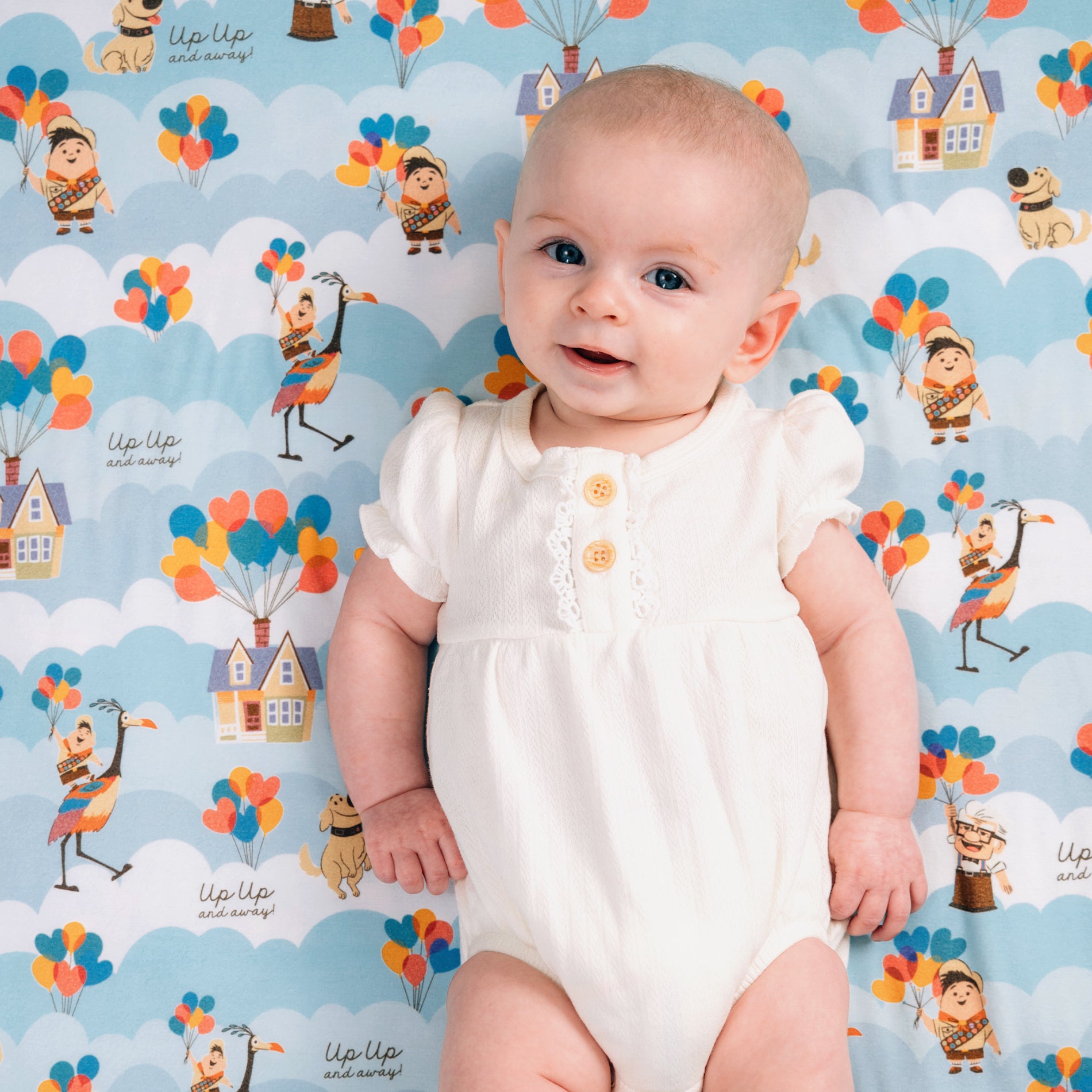 DISNEY PIXAR UP IN THE CLOUDS BLANKET