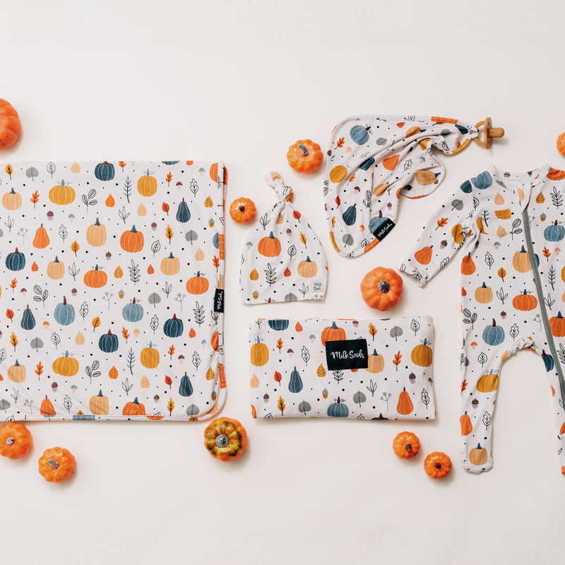 PUMPKIN PATCH FOOTED JAMMIES