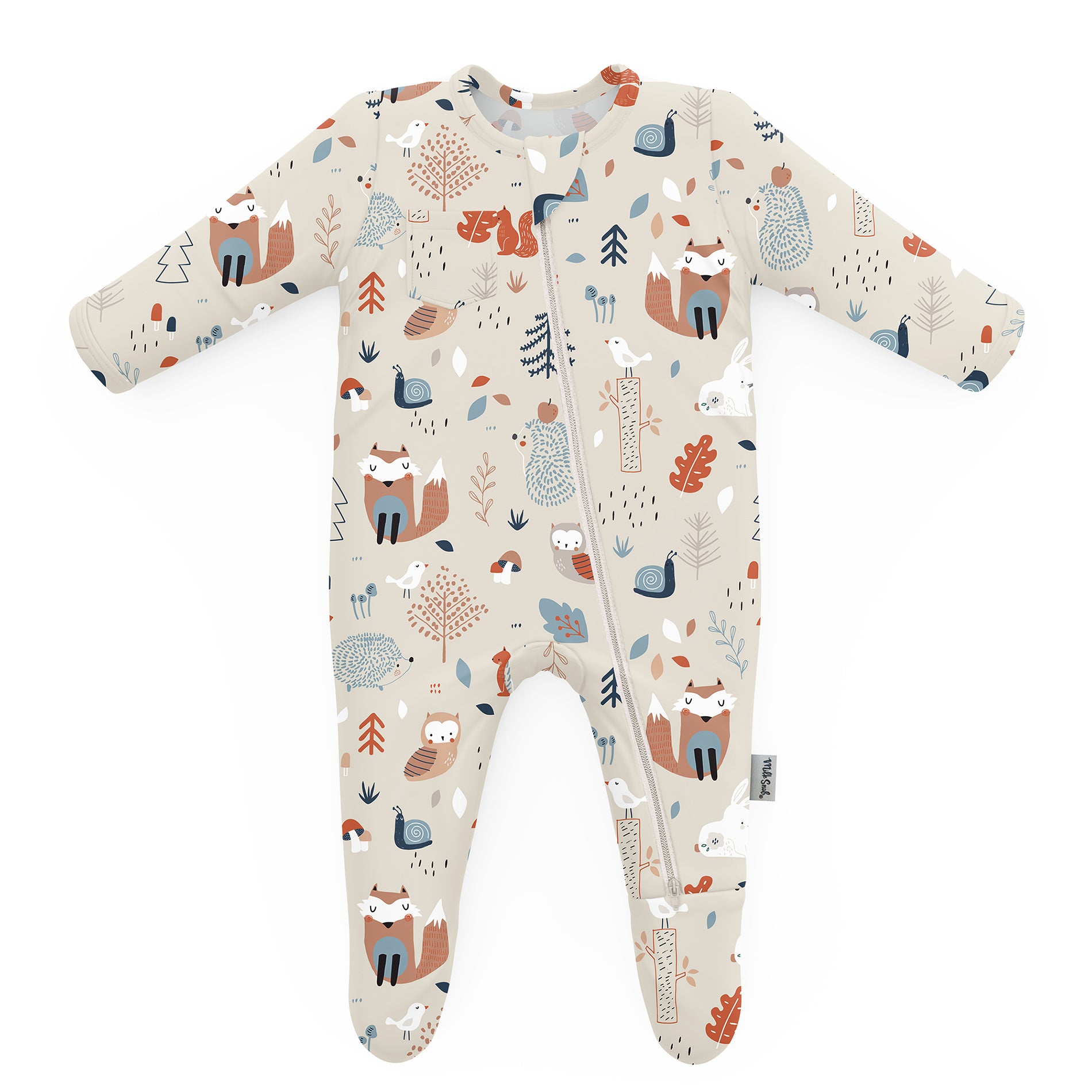 Buy Newborn Baby Footed Pajamas Baby Bodysuits Online Milk Snob