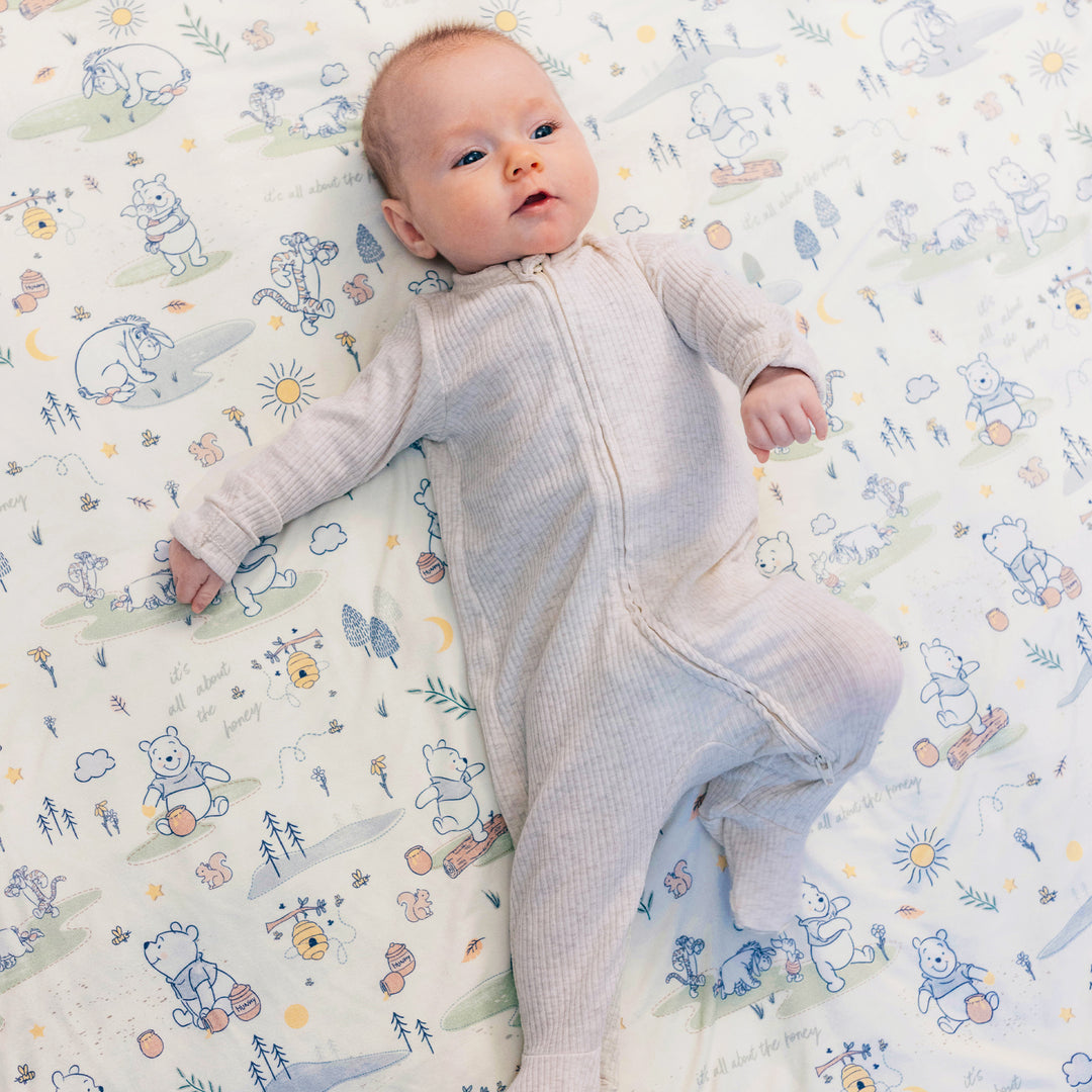 DISNEY WINNIE THE POOH MORNING TIME BLANKET