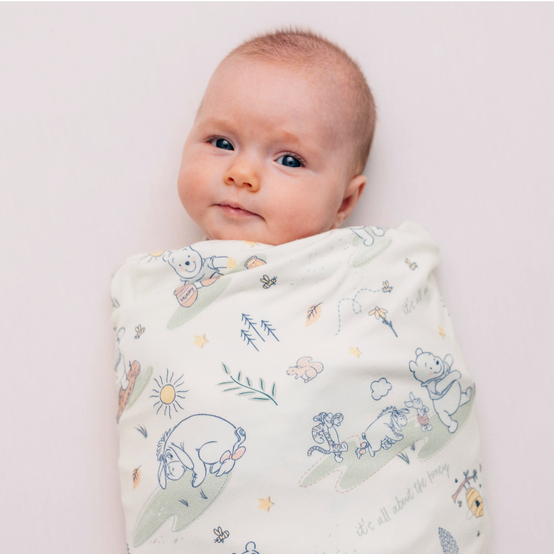 DISNEY WINNIE THE POOH MORNING TIME BLANKET