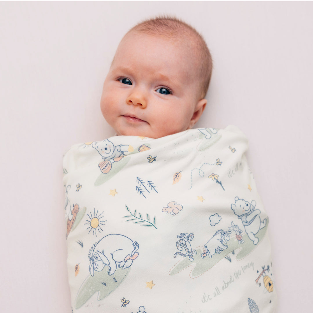 DISNEY WINNIE THE POOH MORNING TIME BLANKET