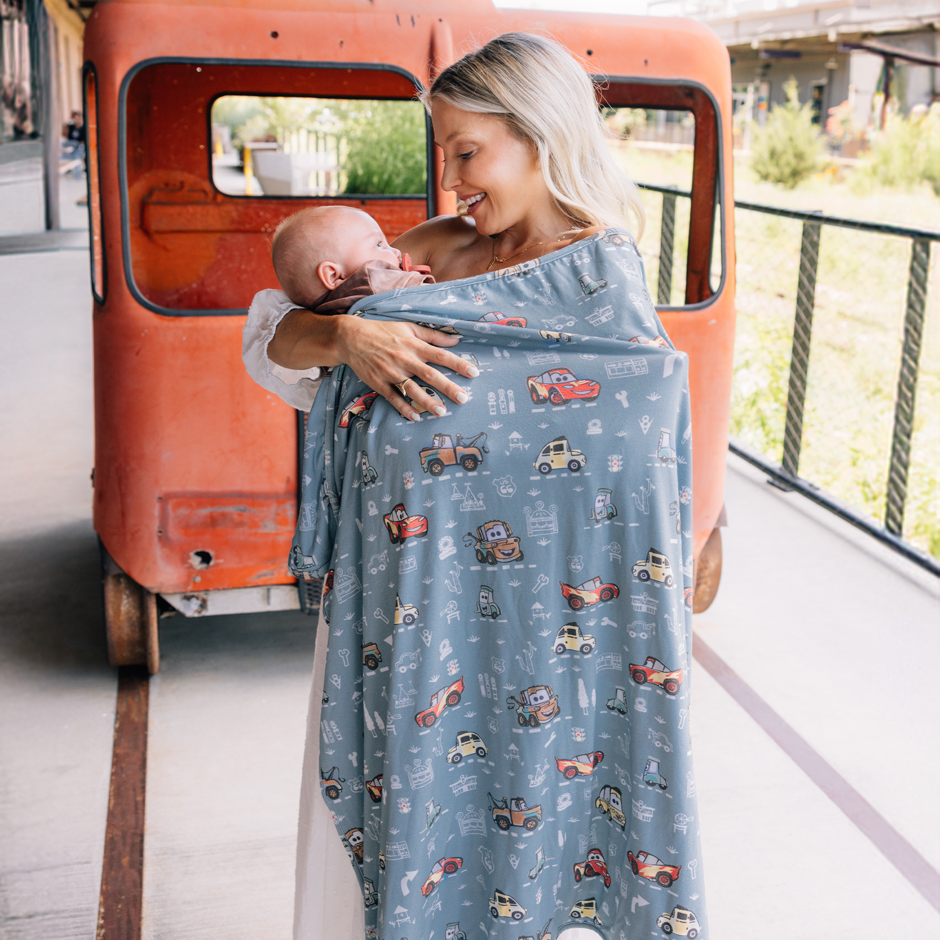 DISNEY AND PIXAR CARS MAP BLANKET