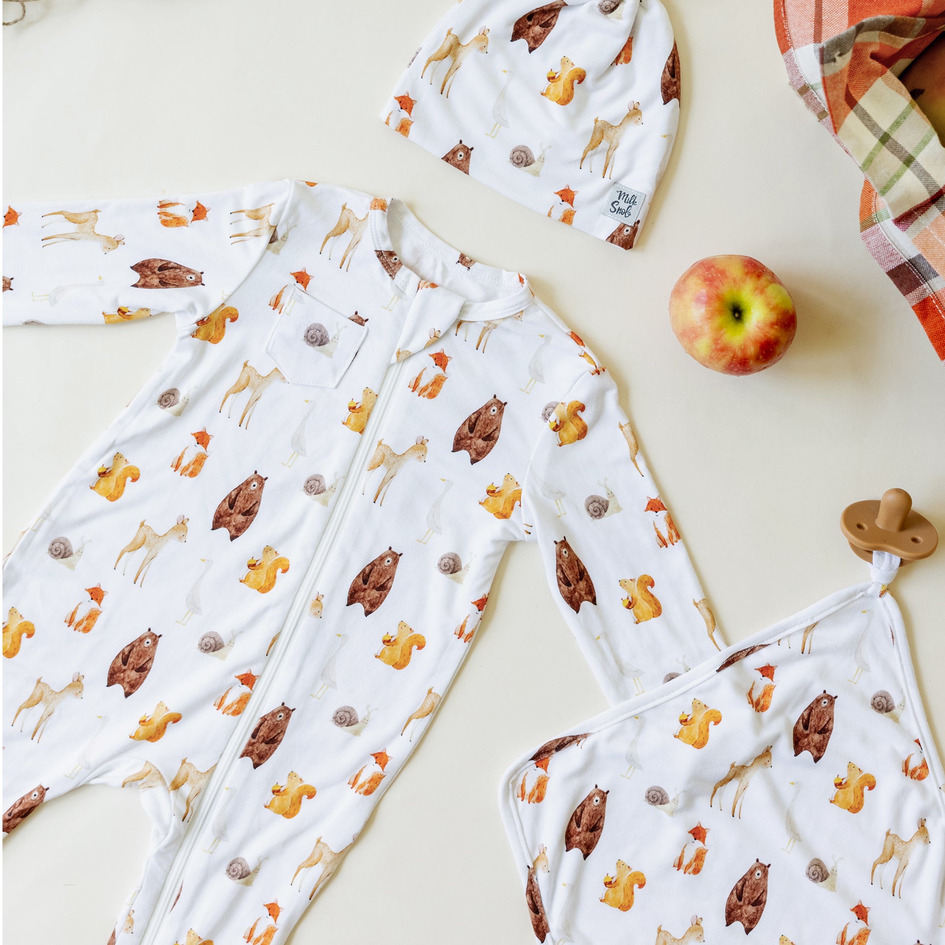 MAPLEWOOD FRIENDS FOOTED JAMMIES