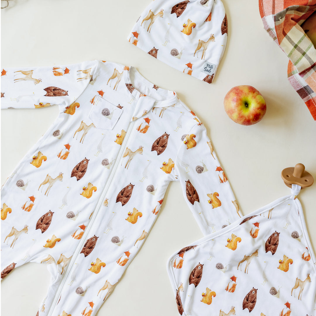 MAPLEWOOD FRIENDS FOOTED JAMMIES