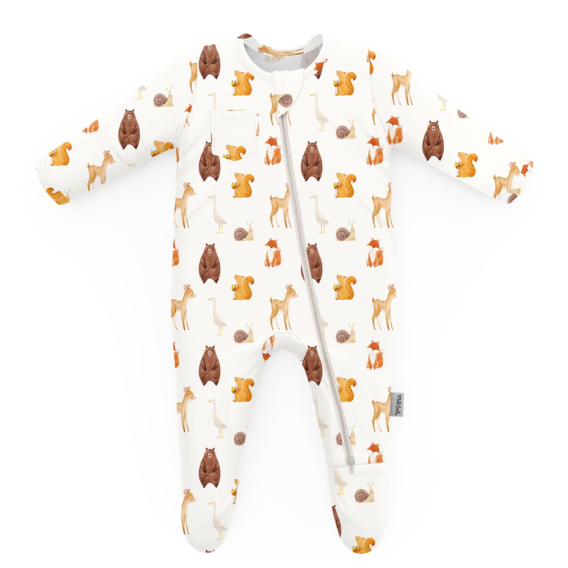 MAPLEWOOD FRIENDS FOOTED JAMMIES