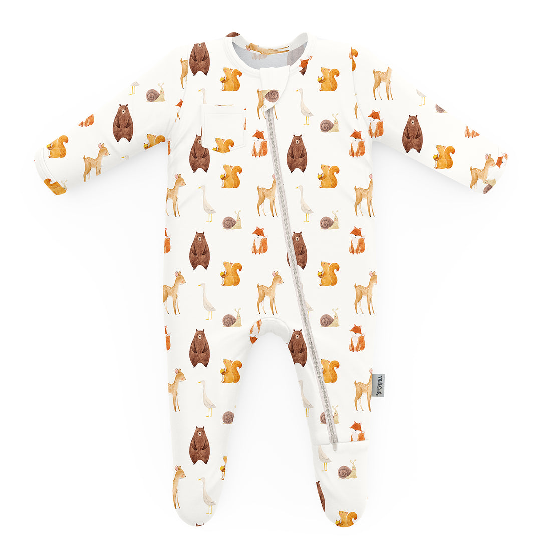 MAPLEWOOD FRIENDS FOOTED JAMMIES