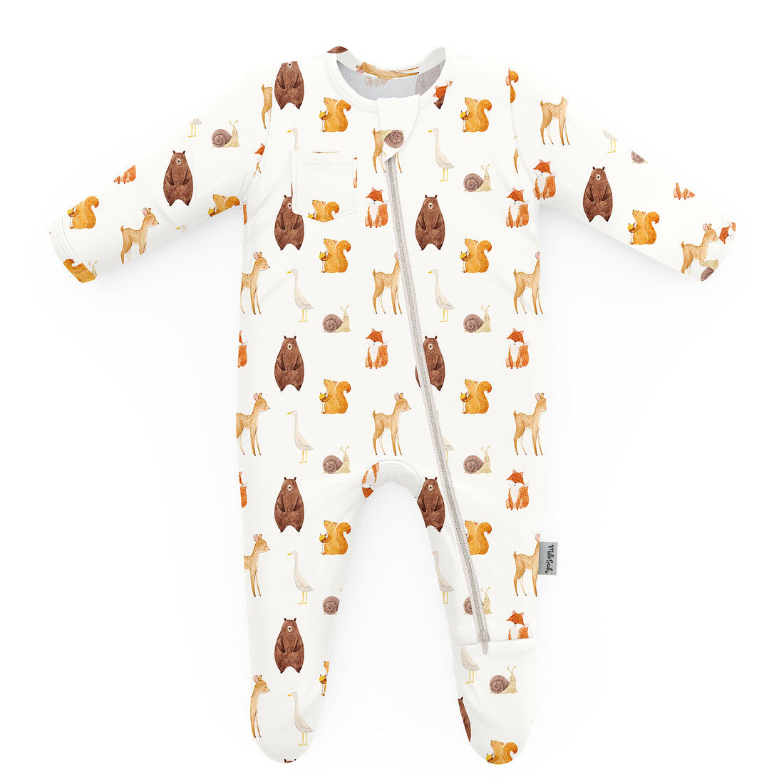 MAPLEWOOD FRIENDS FOOTED JAMMIES