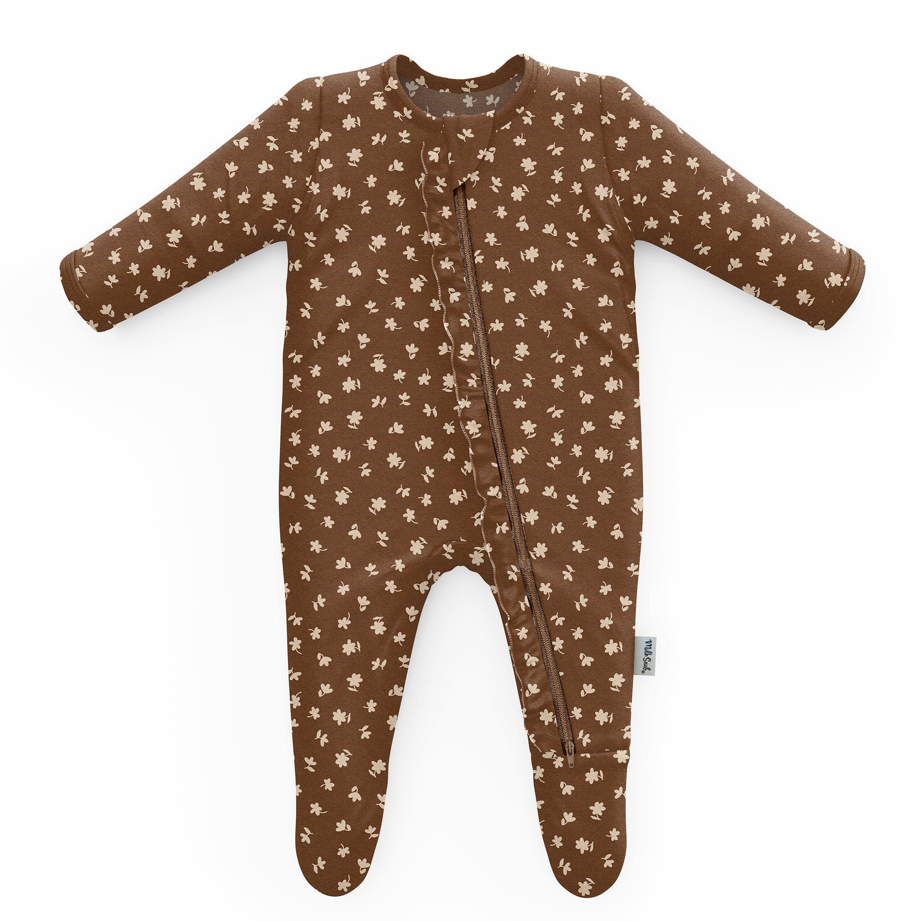 BROWN SUGAR BLOOM FOOTED JAMMIES