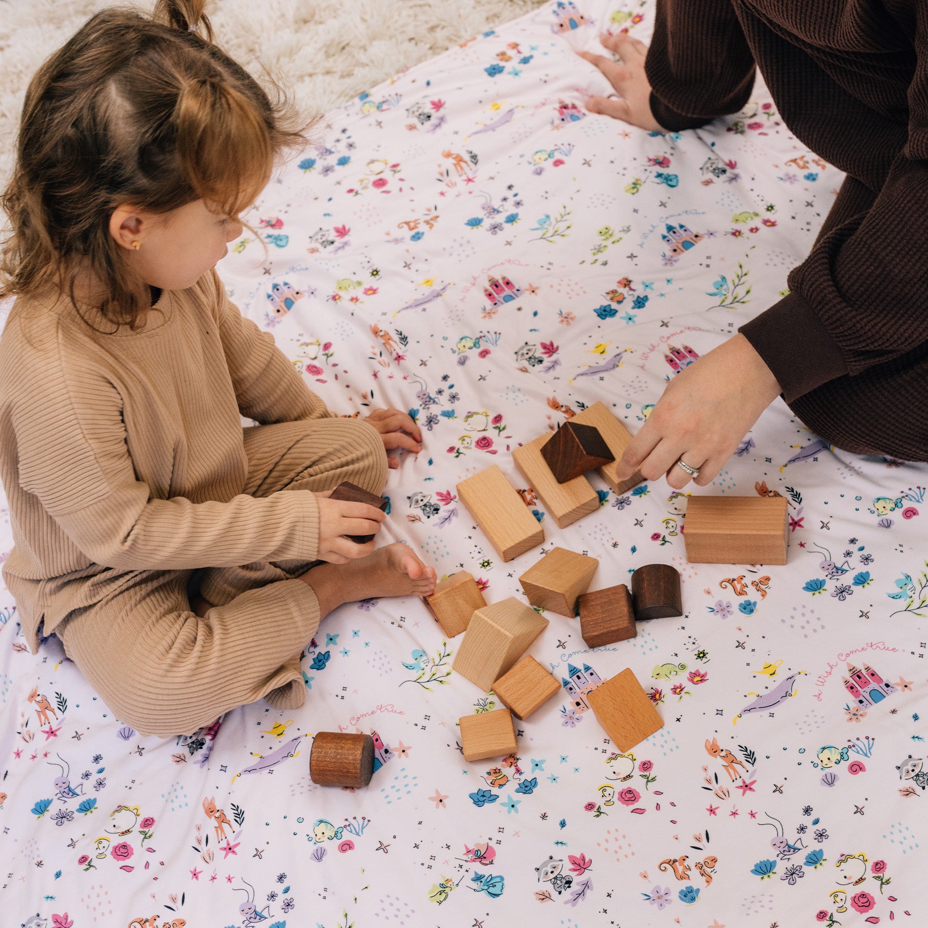 DISNEY A WISH COME TRUE OVERSIZED BLANKET