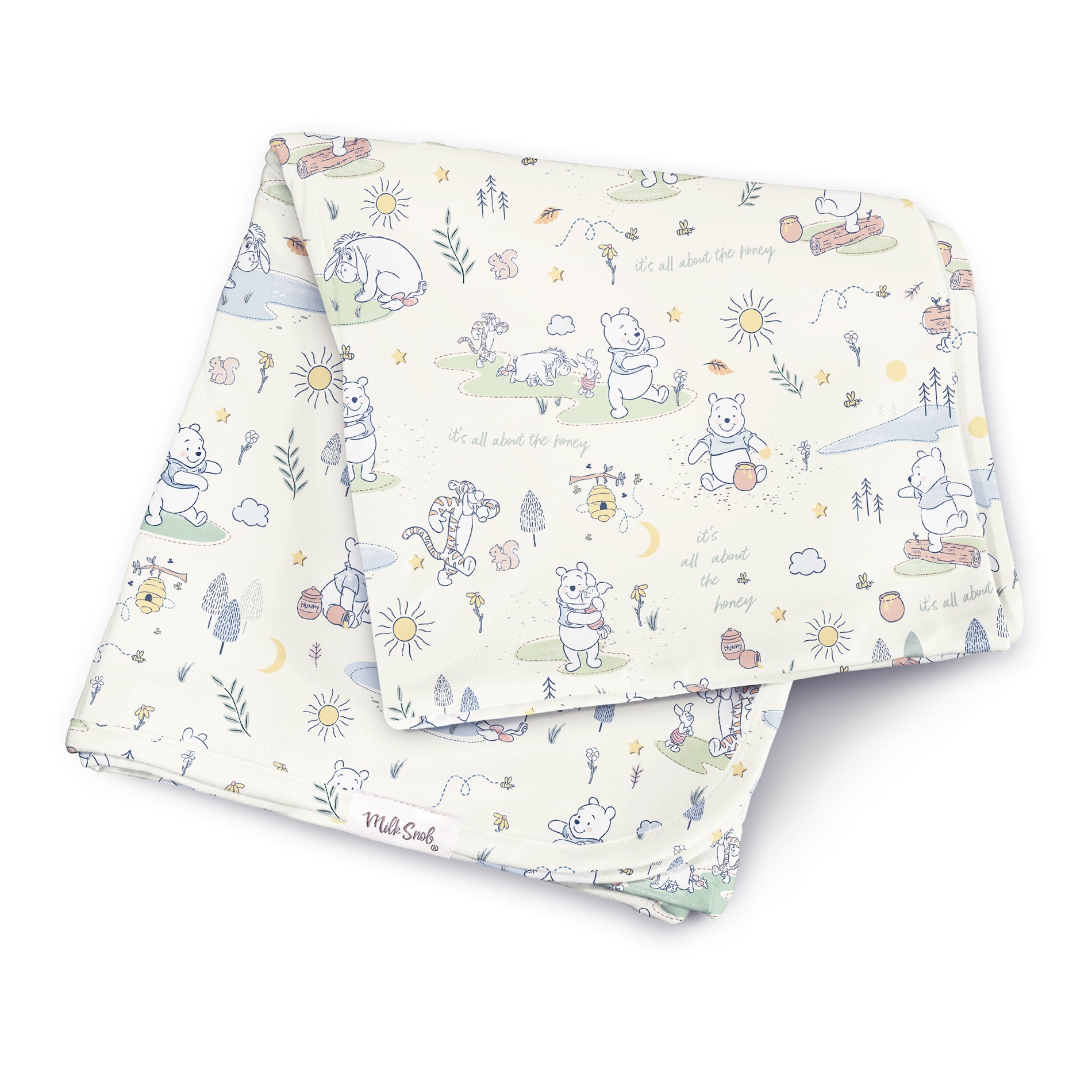 DISNEY WINNIE THE POOH MORNING TIME BLANKET