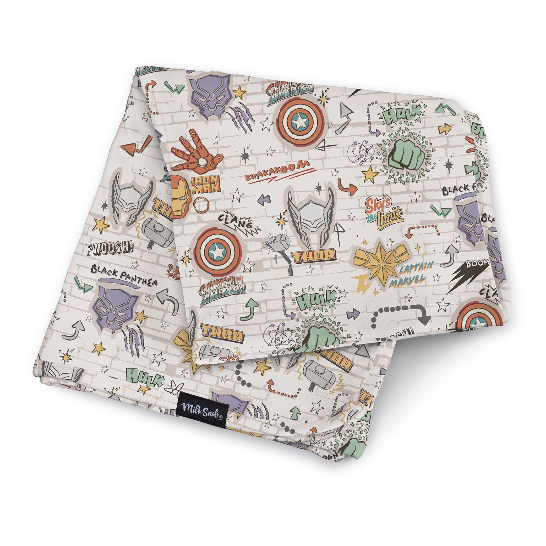 MARVEL HERO GRAFFITI BLANKET