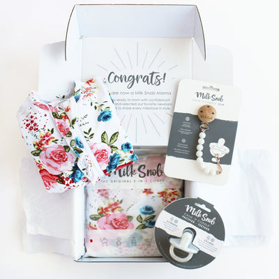 FRENCH FLORAL WELCOME BABY GIFT BOX