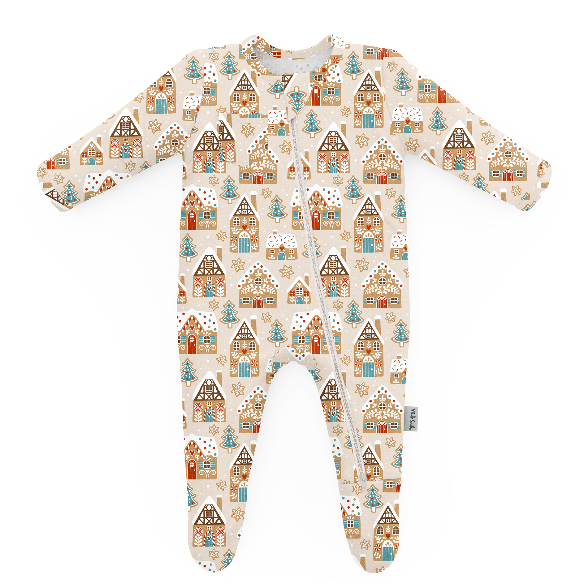 WINTER WONDERLAND FOOTED JAMMIES