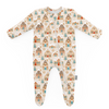 WINTER WONDERLAND FOOTED JAMMIES