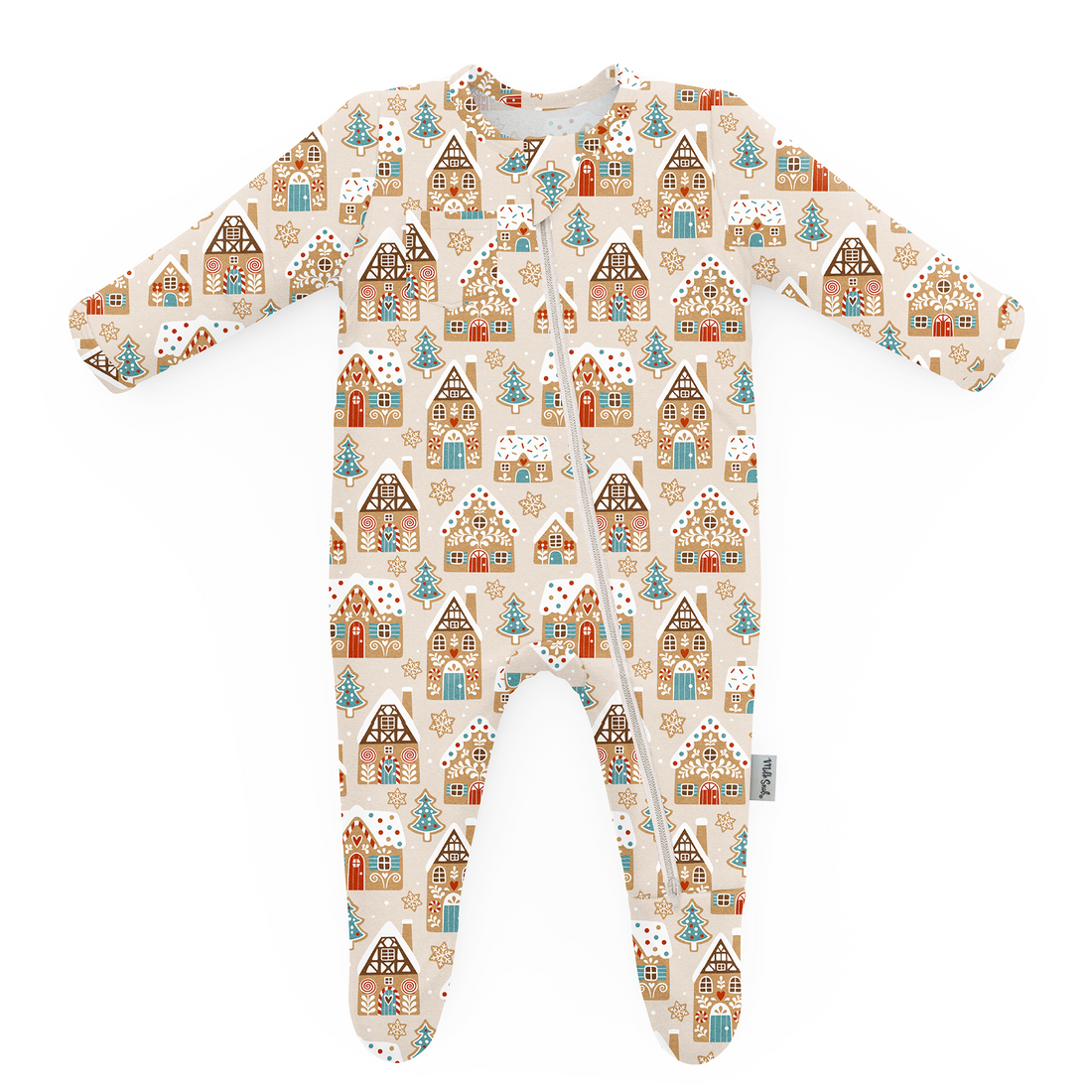 WINTER WONDERLAND FOOTED JAMMIES