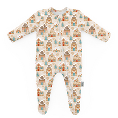 WINTER WONDERLAND FOOTED JAMMIES