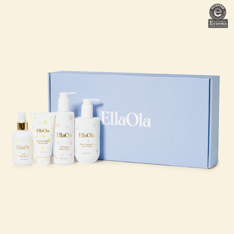 The Baby’s Essential Premium Blue Gift Set by EllaOla