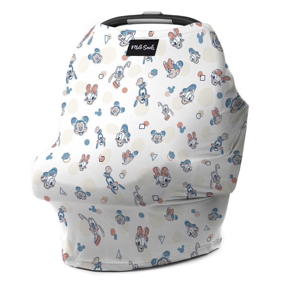 Buy wholesale Milk White Embroidered Duffel Bag - Baby love on the go