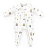 SUNNY ACRES FOOTED JAMMIES