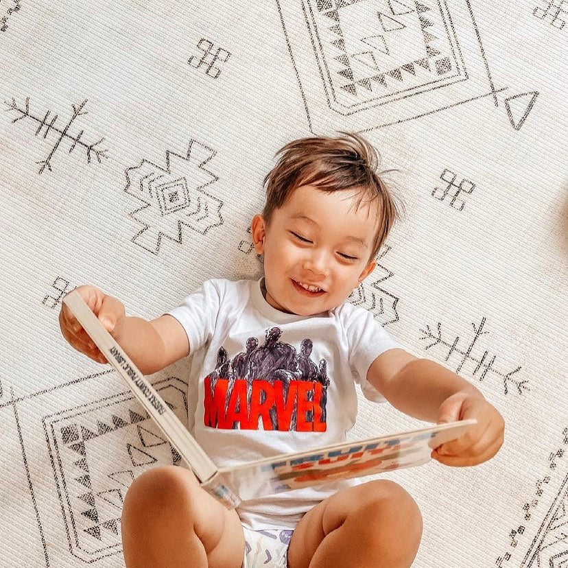 The Dakota Ivory Shwally Playmat by Shwally - For Home and Play