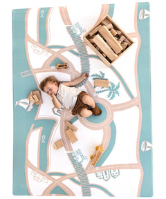 The Dakota Ivory Shwally Playmat by Shwally - For Home and Play
