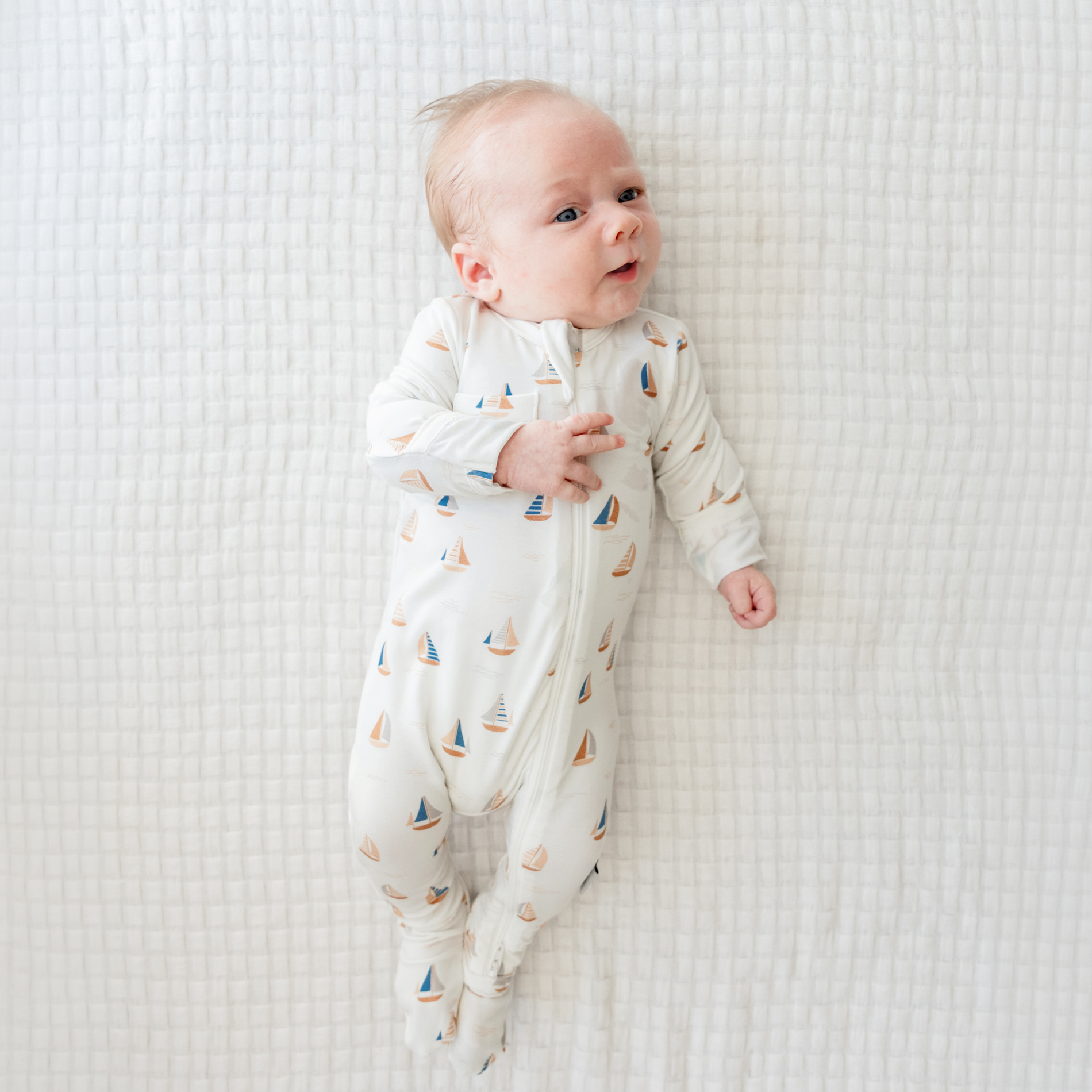 SEA BREEZE FOOTED JAMMIES