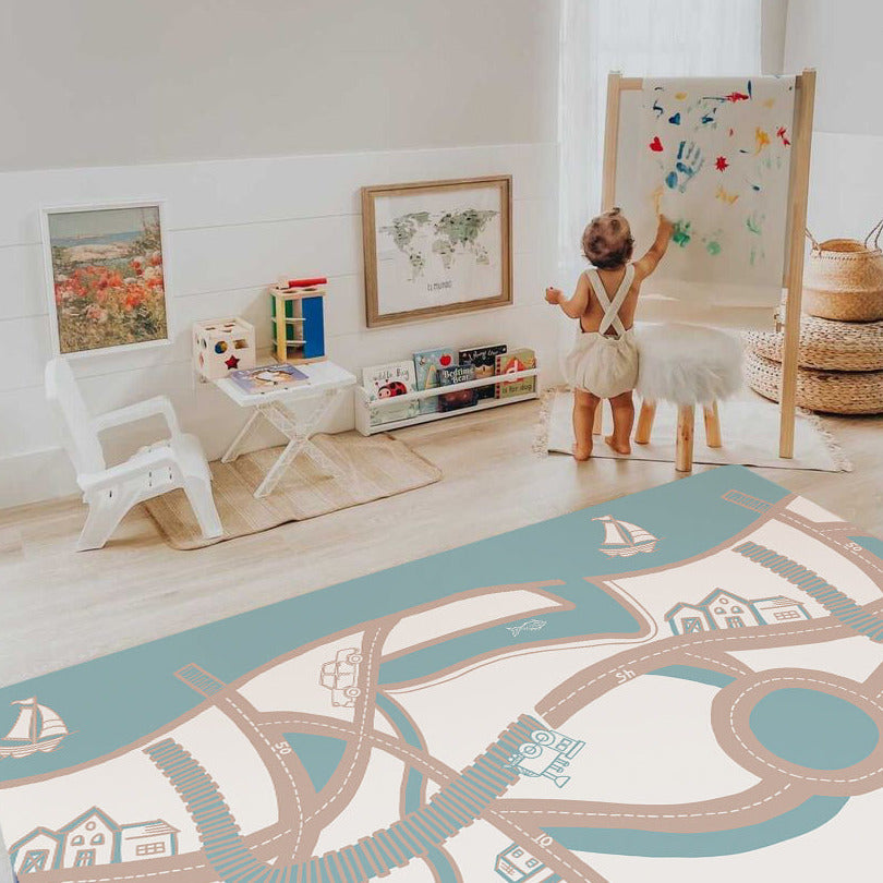 The Dakota Ivory Shwally Playmat by Shwally - For Home and Play