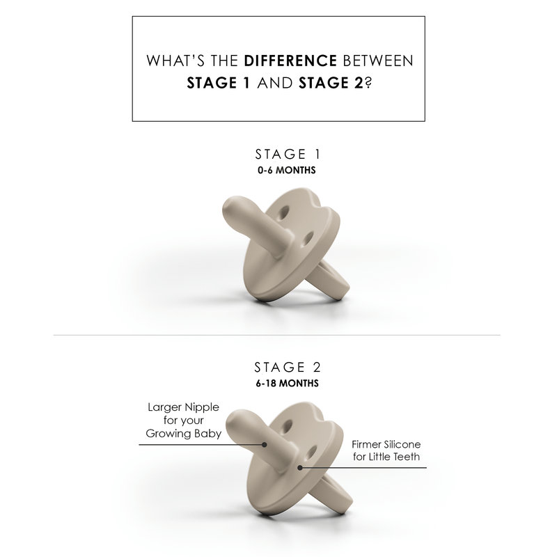 Milk Snob Pacifier- Linen