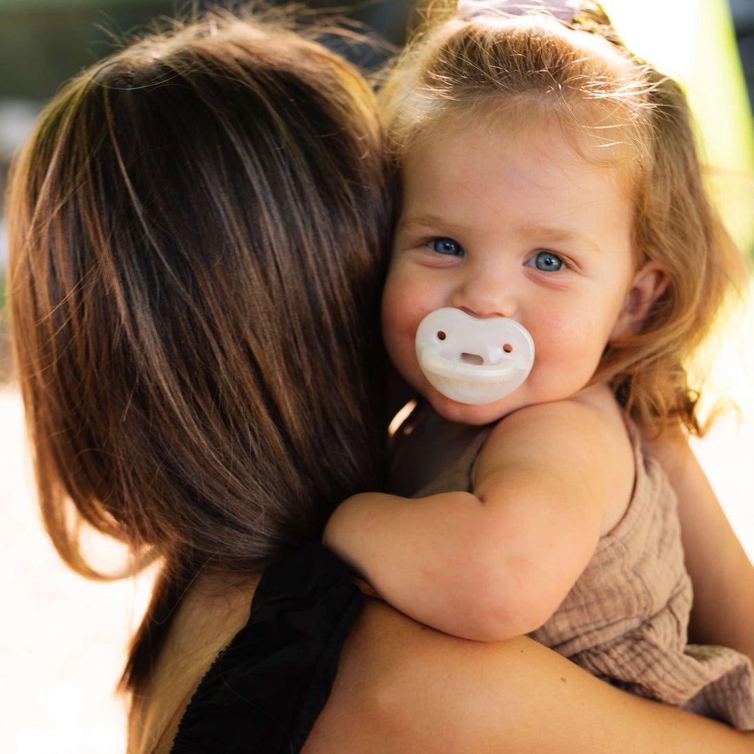 girl pacifier