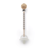 LINEN BEADED CLIP
