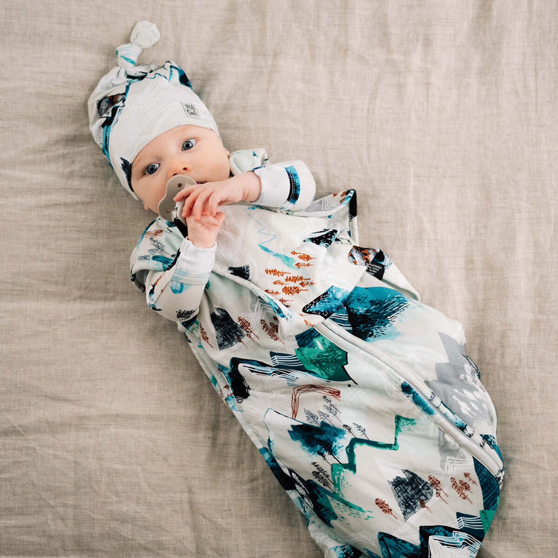 Newborn knitted hats